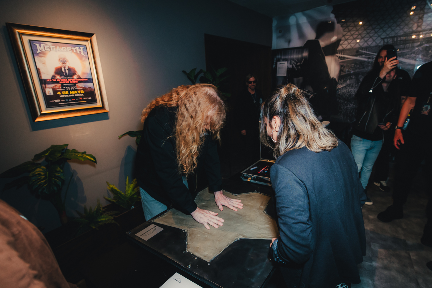 Megadeth recibe un homenaje en el Movistar Arena